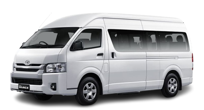 Sewa mobil Hiace di Makassar